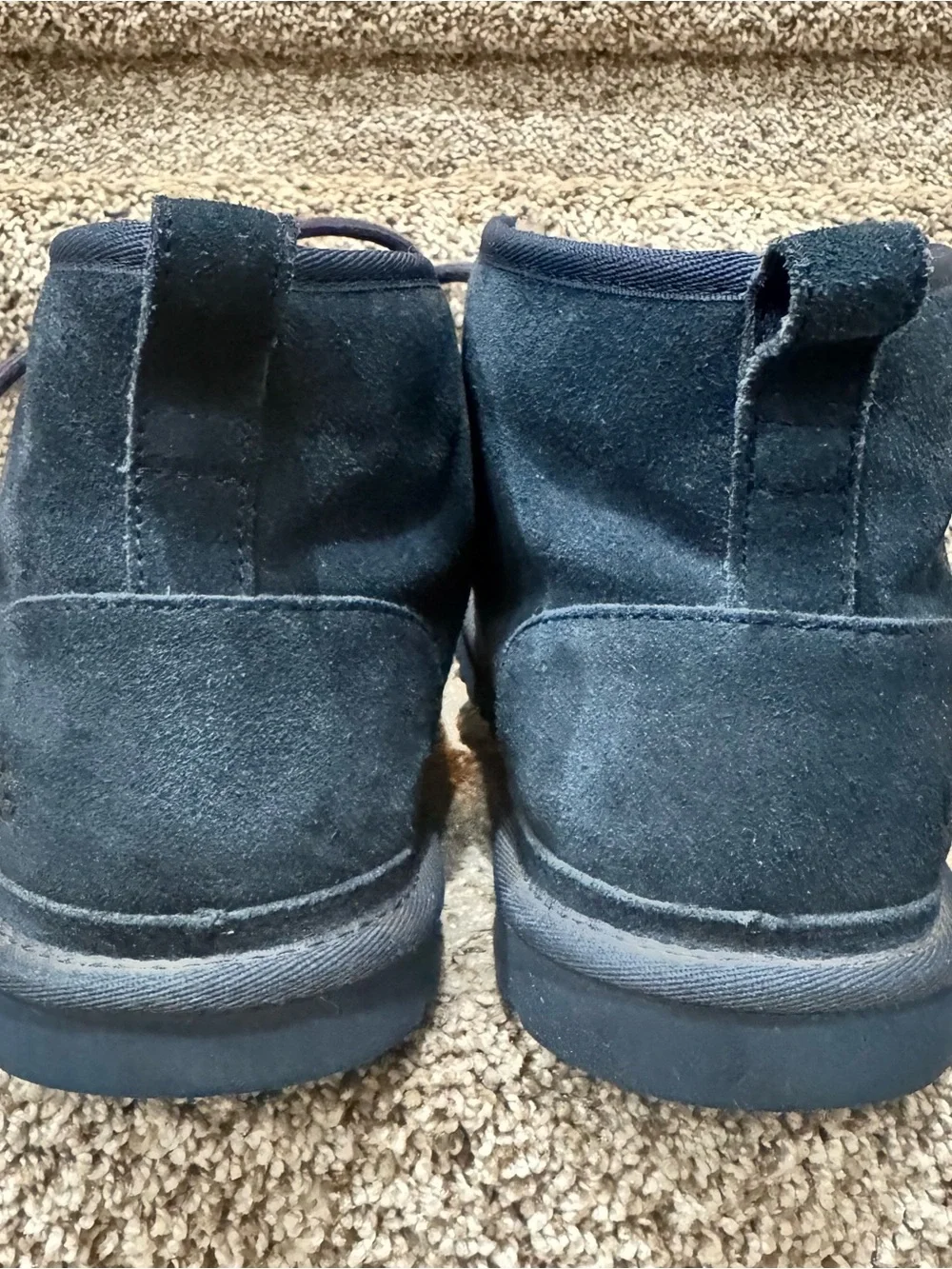 UGG Neumel Men’s Navy Chukka Ankle Boots Sz 11 Suede S/N 3236